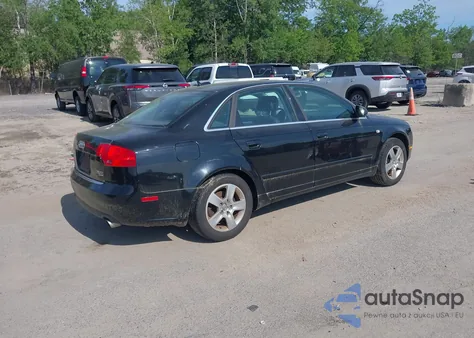 2006 Audi A4 2.0T z USA, uszkodzony, nr VIN WAUDF78E46A279767